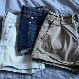 American Eagle Shorts Lot of 3, Size 4